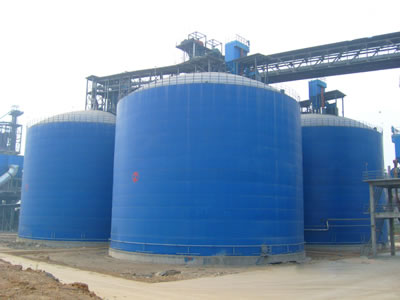 清水水泥钢板库改造