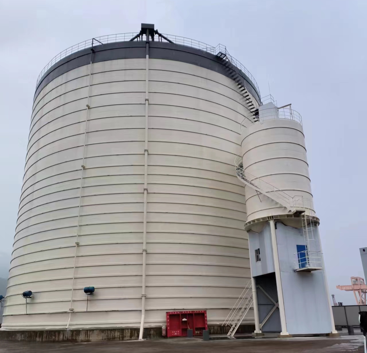 清水10万吨水泥钢板库