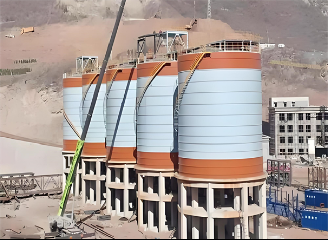 清水高架钢板仓